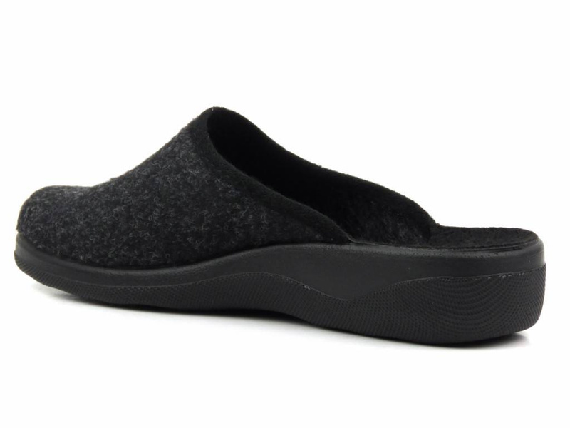 Kapcie, pantofle damskie filcowe - INBLU CA-108, szare