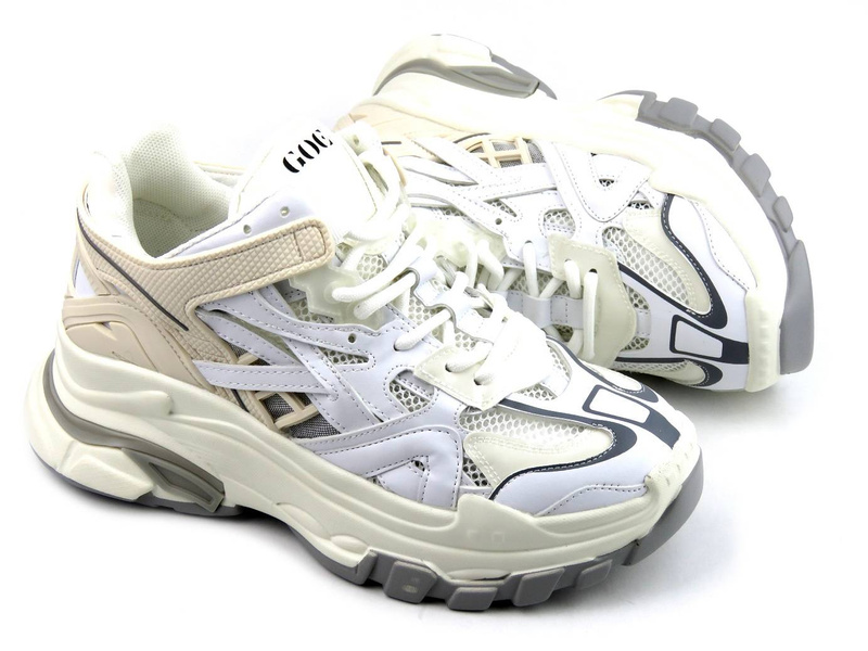 Sneakersy, buty sportowe damskie GOE JJ2N4089, białe