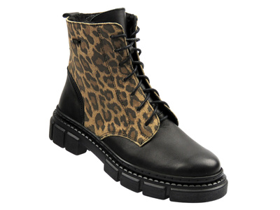 Wygodne botki damskie Helios Komfort 549, czarne 3