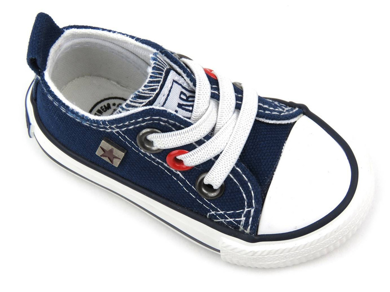Trampki dziecięce, buty sportowe Big Star HH374195, granatowe