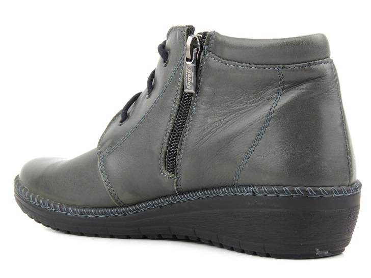 Botki, trzewiki damskie - HELIOS Komfort 518-2, szare II