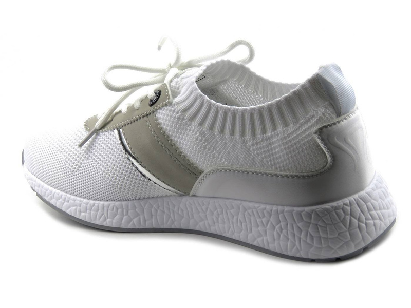 Przewiewne buty sportowe, sneakersy damskie Big Star HH274349, białe