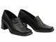 Eleganckie buty damskie na obcasie - BUCIK 12, czarne