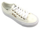 Trampki damskie na platformie - Lee Cooper LCW-24-31-2725, białe