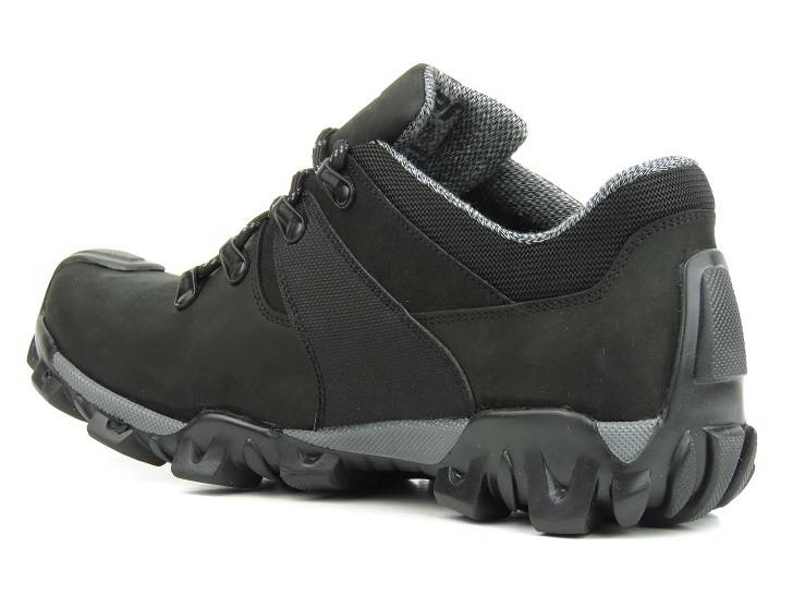 Trekkingi męskie z membraną WATERPROOF - TAPI J-2107, czarne