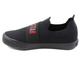 Trampki damskie, buty sportowe wsuwane - Big Star FF274221, czarne