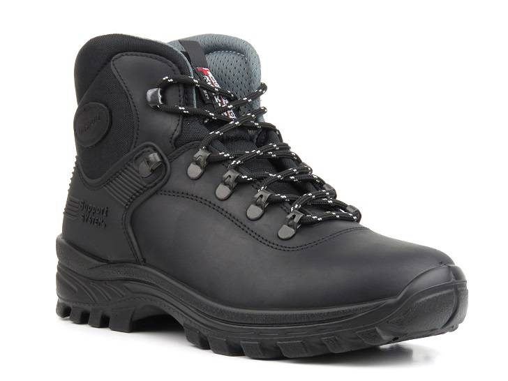 Trekkingi męskie z membraną - GRISPORT 10242D71G Nero Dakar, czarne