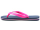 Gumowe japonki damskie IPANEMA 80408, niebiesko-różowe