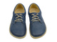 BareFoot skórzane minimalistyczne buty damskie ciemny granat Helios Komfort 715-2B