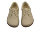 BareFoot skórzane minimalistyczne buty damskie ecru Helios Komfort 715-2B 