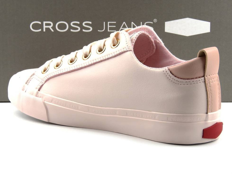 Trampki damskie Cross Jeans HH2R4004C, pudrowy róż