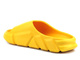 Sportowe klapki damskie na grubej podeszwie - Big Star LL274591, żółte