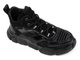 Kosmiczne sneakersy męskie z ociepleniem - JOHN DOUBARE H258-WG-487R, czarne