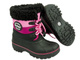 Śniegowce dziecięce - LEE COOPER LCJ-24-44-2855K, czarno-różowe