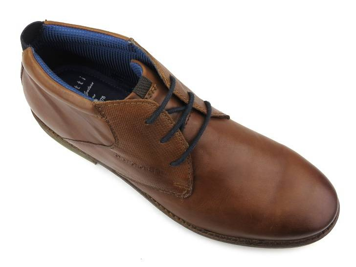 Eleganckie trzewiki męskie Bugatti 331-A5H02-1000, brązowe