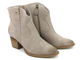 Wiosenne botki, kowbojki damskie zamszowe - MACIEJKA 05776-04, beżowe