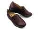 Półbuty damskie typu slip on - Helios Komfort 350-2, ciemna wiśnia 2