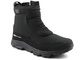 Śniegowce męskie na suwak - DK Softshell 15080, czarne