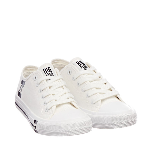 Trampki damskie, buty sportowe Big Star HH274109, białe