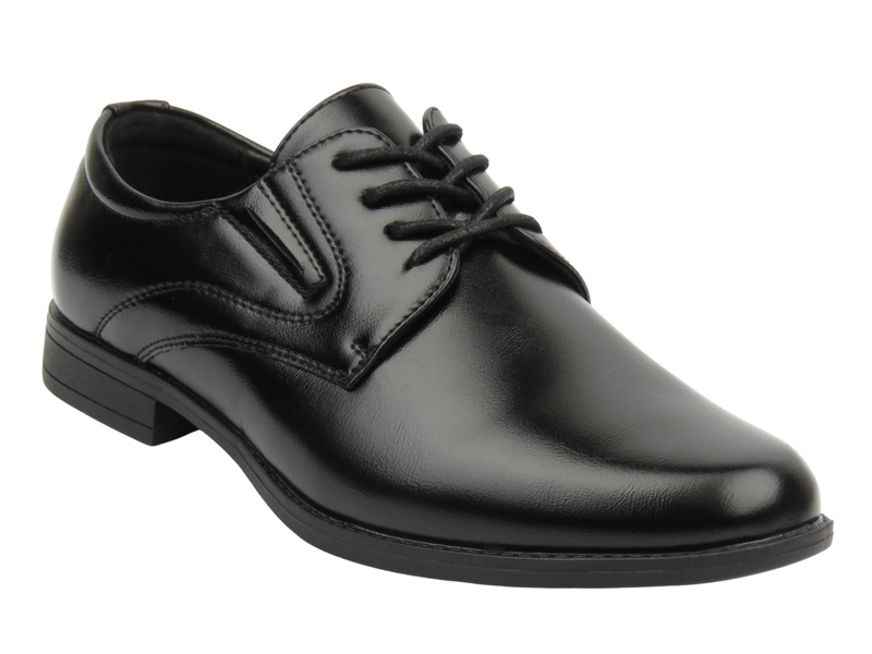 Eleganckie półbuty dziecięce, buty komunijne - Unisoft 24ML26-6777, czarne