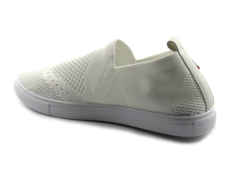 Buty sportowe damskie BIG STAR FF274A608, trampki białe