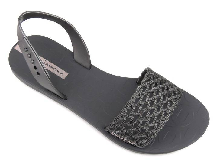 Sandały damskie wegańskie - IPANEMA 82855, szare
