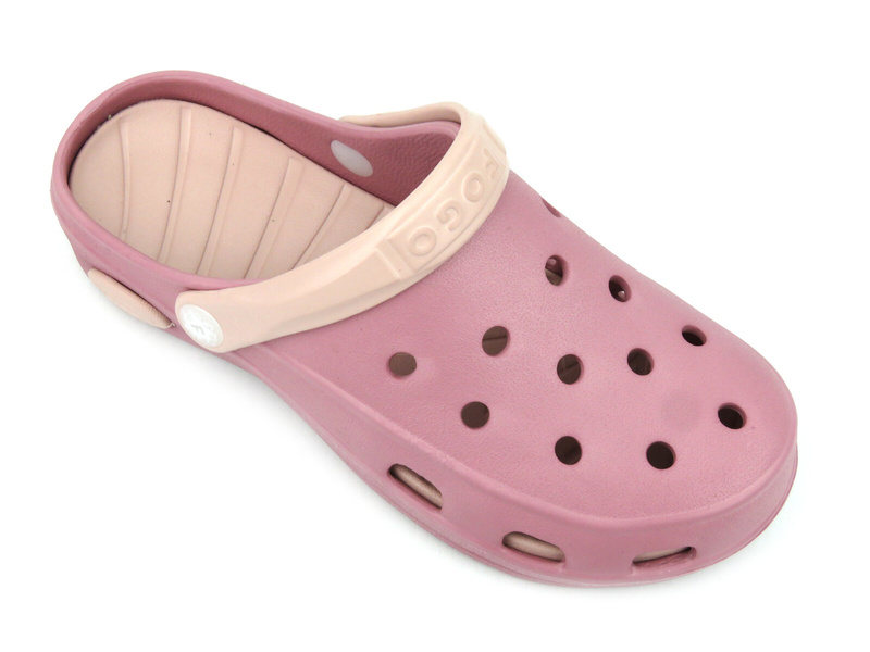 Klapki dziecięce clogsy - Realpaks PF-402, PF-401, różowe