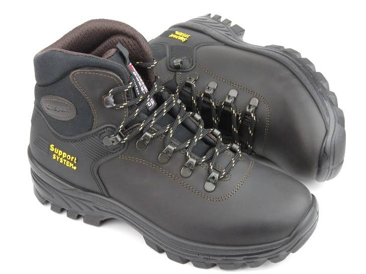 Buty trekkingowe męskie jesienno-zimowe - GRISPORT 10242D26G/41 Lontra Dakar, brązowe