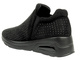 Wsuwane sneakersy damskie - INBLU IN-386, czarne