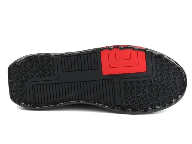 Nowoczesne sneakersy męskie - JOHN DOUBARE 9699, czarne