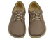 BareFoot skórzane minimalistyczne buty damskie khaki Helios Komfort 715-2B 