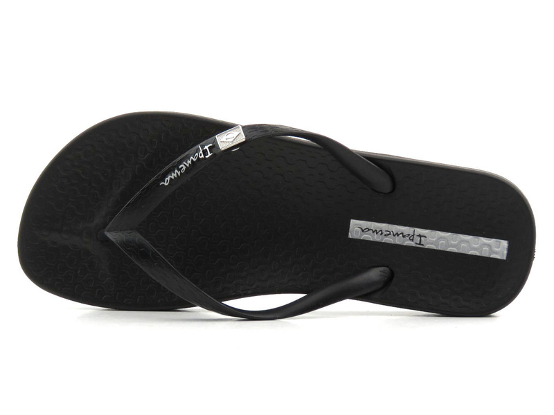Gumowe japonki damskie IPANEMA 82932, czarne
