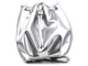 Plecak, worek, torba na plecy - Chiara, srebrny