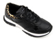 Buty sportowe, sneakersy damskie - TOMMY HILFIGER T3A4-31173-1242999, czarne z panterką