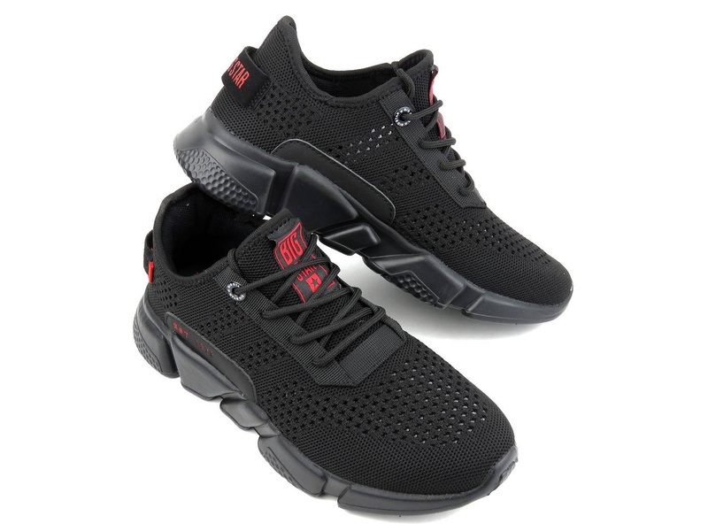 Buty sportowe, sneakersy damskie BIG STAR JJ274273, czarne