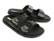 Gumowe klapki damskie z klamrami - IPANEMA 83530/26877, czarne