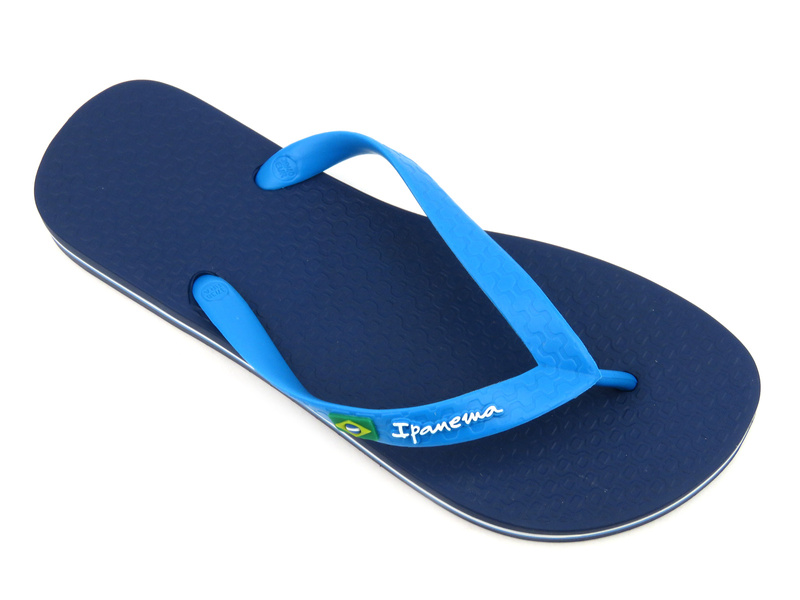 Gumowe japonki damskie IPANEMA 80408, niebieskie