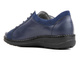 Wygodne półbuty damskie w tęgości H - AXEL 1814, granatowe