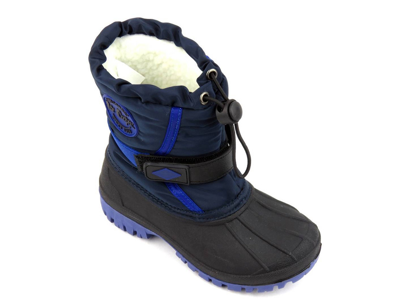 Śniegowce dziecięce LEE COOPER LCJ-21-44-0520K, granatowe z regulacją