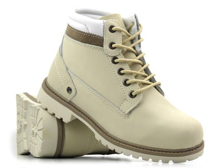 Trapery, ciepłe buty damskie zimowe - DK XC171073, jasnoszare