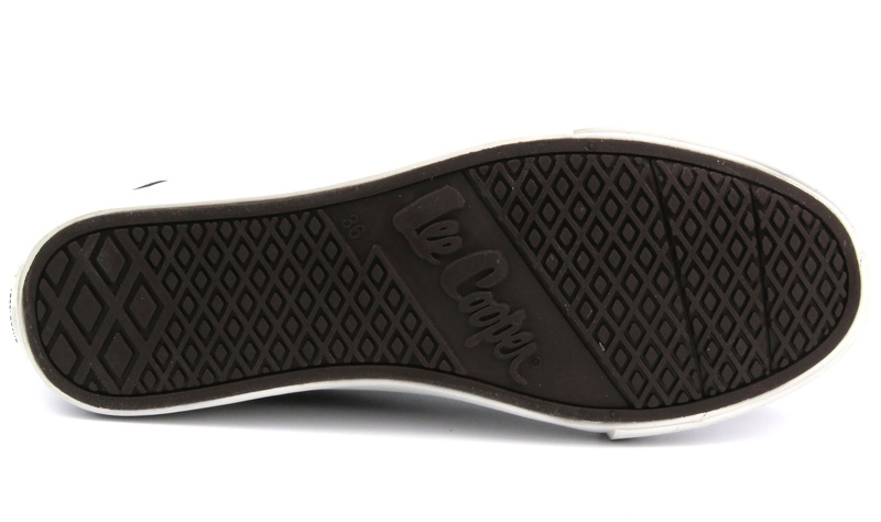 Trampki damskie przed kostkę - Lee Cooper LCW-24-31-2202, czarne