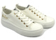 Trampki damskie na platformie - Lee Cooper LCW-24-44-2462L, białe