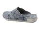 Filcowe kapcie damskie Inblu UA-35, szare w kropki
