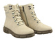 Wygodne botki damskie ze skóry Nika Komfort H-238, beżowe