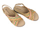 Wygodne sandały damskie Potocki 26-90374, multicolor – lekkie i stylowe na lato