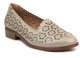 Półbuty, mokasyny damskie Potocki 24-12320, złote