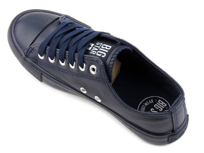 Trampki damskie, buty sportowe Big Star V274870, granatowe