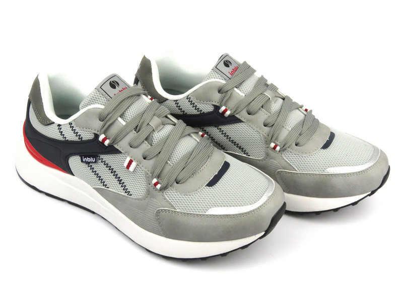 Buty sportowe męskie - Inblu IU-06, szare