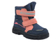Śniegowce Dziecięce - BEFADO 615Y002, Granatowe Na Rzepy