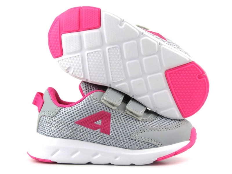 Sportowe buty, adidaski dziecięce  - AMERICAN CLUB ES 127/23, szare